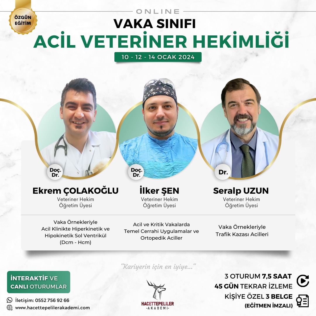 Acil Veteriner Hekimliği Vaka Sınıfı