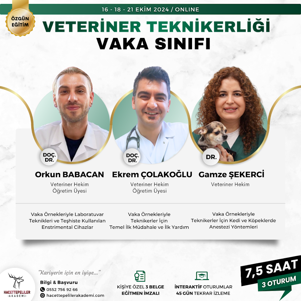Veteriner Teknikerliği Vaka Sınıfı