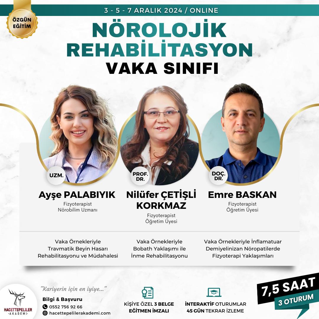 Nörolojik Rehabilitasyon Vaka Sınıfı